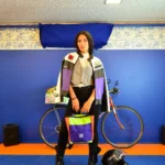 Bolsomochila Tximeleta como mochila — moda sostenible artesanal Galiana Studio