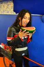 Riñonera Zuzena Galiana Studio cruzada, riñonera ergonómica upcycling