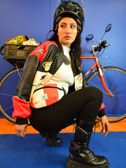 Riñonera Zuzena Galiana Studio cruzada, riñonera ergonómica upcycling