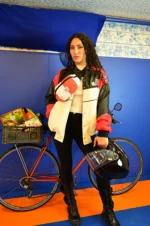 Riñonera Zuzena Galiana Studio cruzada, riñonera ergonómica upcycling